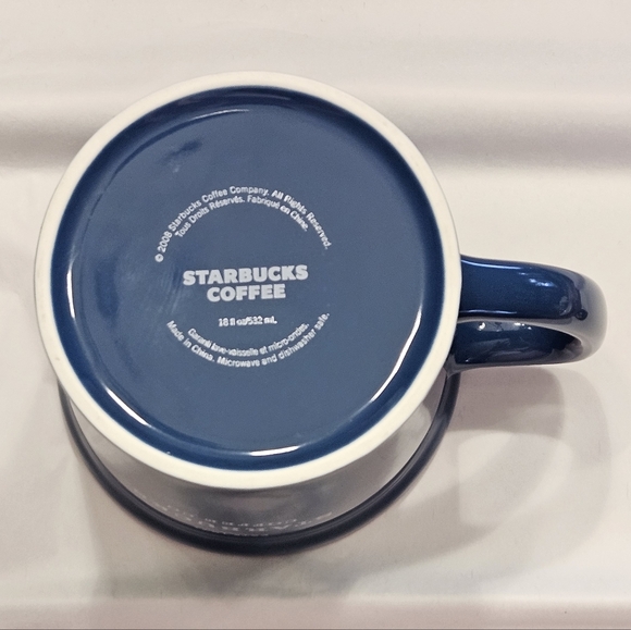 Striking Blue, 2008 Starbucks Mug. - Picture 5 of 6